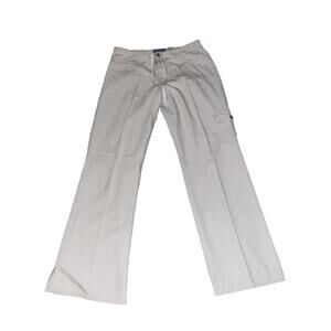 Womens Khaki Pants Size 9 Comfort Cream Drawstring Vintage Canyon River Blues